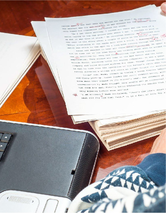 Every book starts as your original words